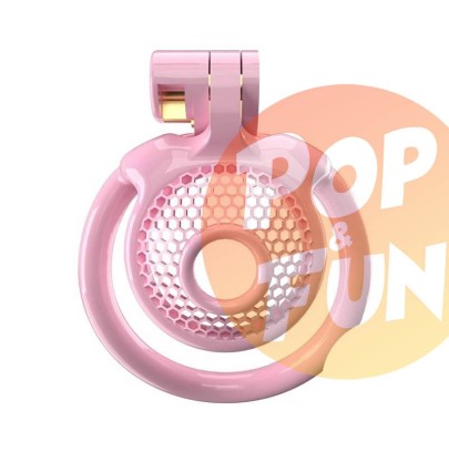 Cage de chasteté Sissy Celia 2.5 x 3 cm Rose sur Pop and Fun - Sextoys et poppers