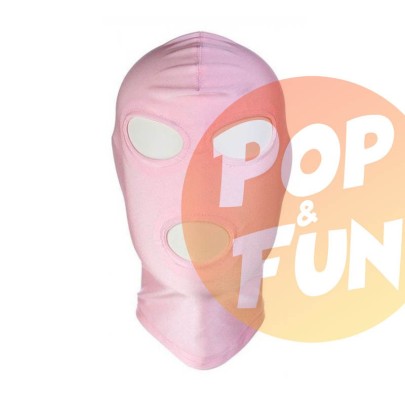 Cagoule 3 trous Mischief Rose sur Pop and Fun - Sextoys et poppers