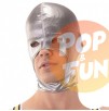 Cagoule Glossy Argentée sur Pop and Fun - Sextoys et poppers