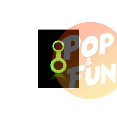 Cockring & BallStretcher phosphorescent - Glow in the Dark Ouch sur Pop and Fun - Sextoys et poppers