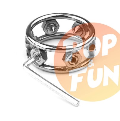 Cockring en métal avec Pics Spikes Steel sur Pop and Fun - Sextoys et poppers