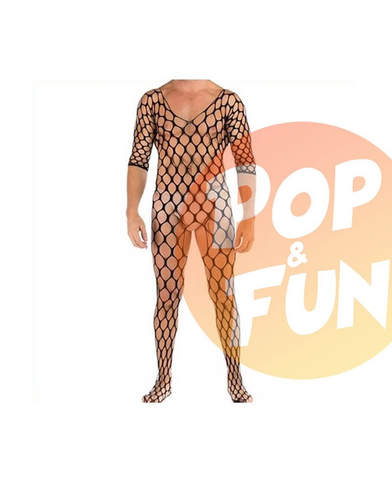 Combinaison ouverte Mesh TITANIUM sur Pop and Fun - Sextoys et poppers