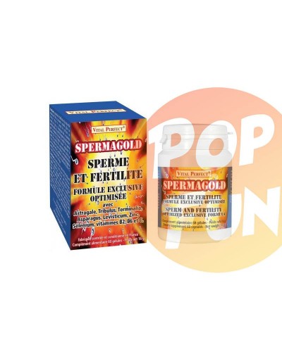 Complément alimentaire Spermagold sur Pop and Fun - Sextoys et poppers