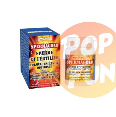 Complément alimentaire Spermagold sur Pop and Fun - Sextoys et poppers