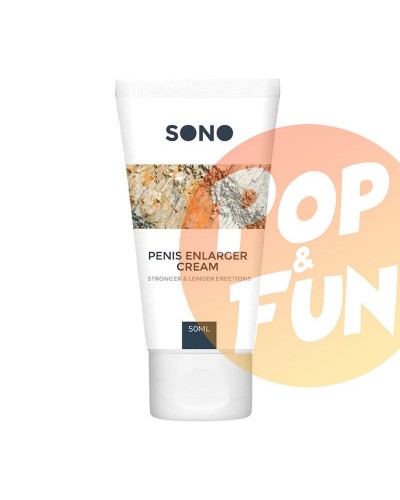 Créme d'agrandissement penis   Sono 50ml sur Pop and Fun - Sextoys et poppers