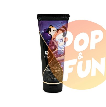 Créme de massage Comestible FRUITS EXOTIQUES - 200ml sur Pop and Fun - Sextoys et poppers