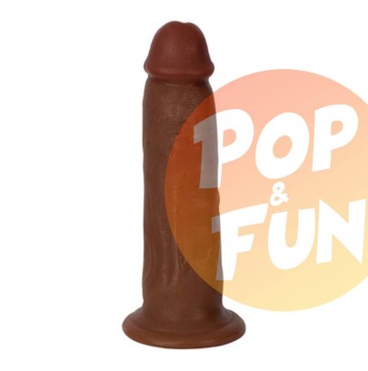 Dildo Réaliste - 18x 2.6cm sur Pop and Fun - Sextoys et poppers