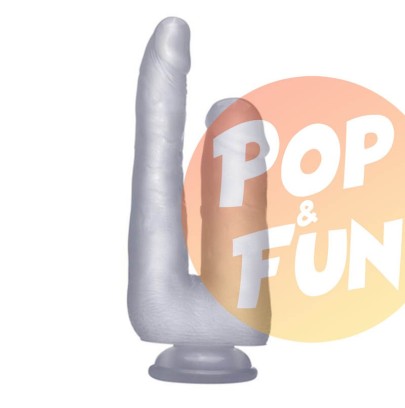 Double Gode Réaliste Realrock - 23x9 cm sur Pop and Fun - Sextoys et poppers