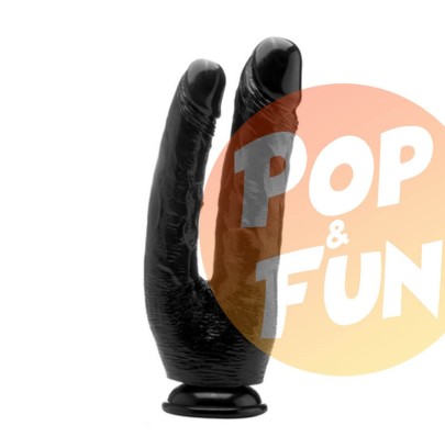 Double Gode Réaliste RealRock 25 cm sur Pop and Fun - Sextoys et poppers
