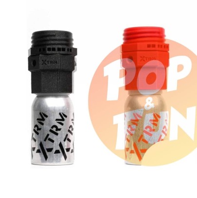 Flacon + adaptateur pour masque Xtrm sur Pop and Fun - Sextoys et poppers