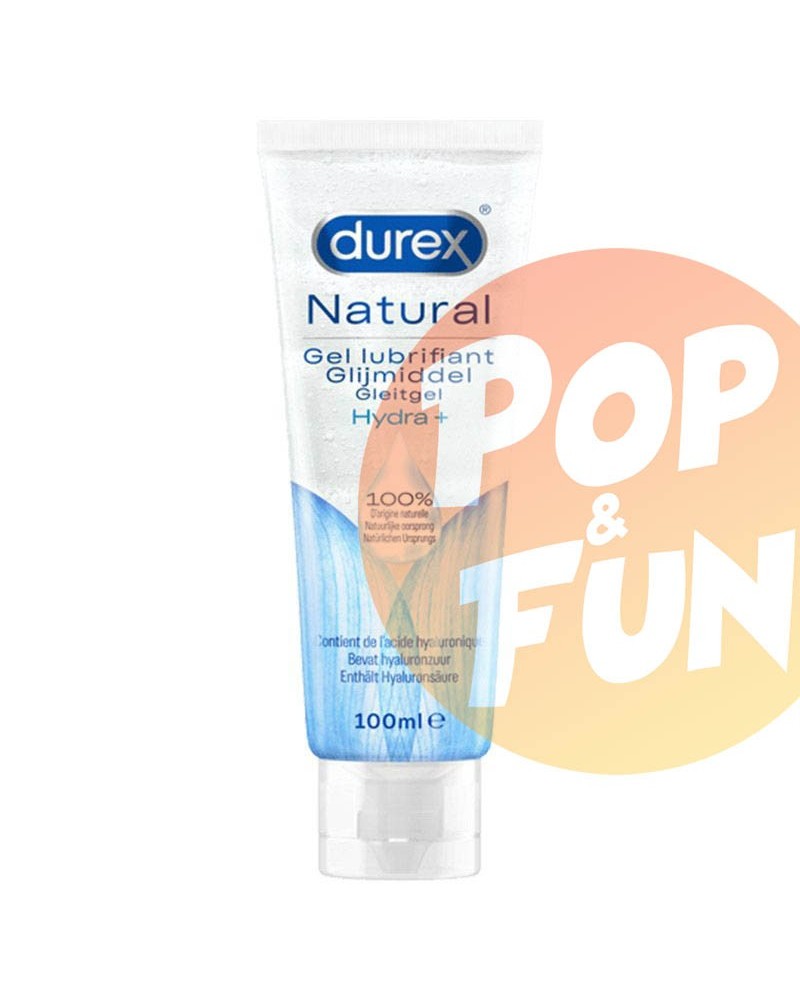 Gel Lubrifiant Durex Natural sur Pop and Fun - Sextoys et poppers