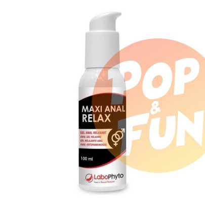 Gel Maxi Anal Relax 100ml sur Pop and Fun - Sextoys et poppers