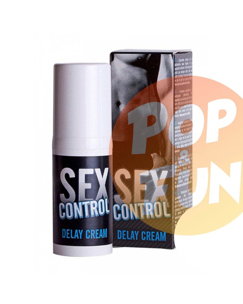 Gel retardant Sex Control Delay pour homme 30ml sur Pop and Fun - Sextoys et poppers