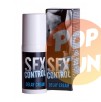Gel retardant Sex Control Delay pour homme 30ml sur Pop and Fun - Sextoys et poppers