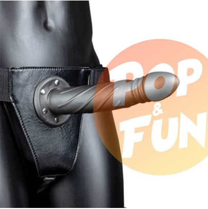 Gode ceinture Twisted Hollow Strap-On 20x4cm Ouch sur Pop and Fun - Sextoys et poppers