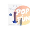Gode en verre Massage 11.6x5 sur Pop and Fun - Sextoys et poppers