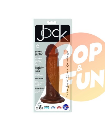 Gode réaliste à ventouse 15x4 cm sur Pop and Fun - Sextoys et poppers