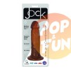 Gode réaliste à ventouse 15x4 cm sur Pop and Fun - Sextoys et poppers