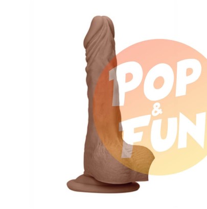 Gode réaliste avec Testicules 16x4.2cm sur Pop and Fun - Sextoys et poppers