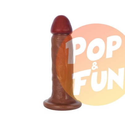 Gode réaliste Bareskin - 15x4cm sur Pop and Fun - Sextoys et poppers