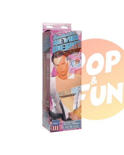 Gode Réaliste Kevin Dean 30x5cm sur Pop and Fun - Sextoys et poppers