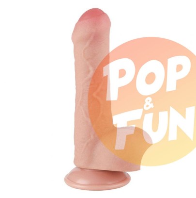 Gode Sliding Skin 12 x 3.7cm sur Pop and Fun - Sextoys et poppers