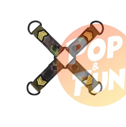 Hogtie Attaches - Army Theme Ouch sur Pop and Fun - Sextoys et poppers