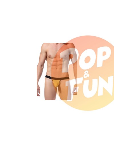 Jock Goodfellas Jaune sur Pop and Fun - Sextoys et poppers