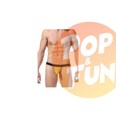 Jock Goodfellas Jaune sur Pop and Fun - Sextoys et poppers