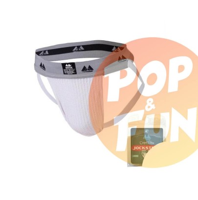 Jockstrap Original Waist 2 Band Blanc sur Pop and Fun - Sextoys et poppers