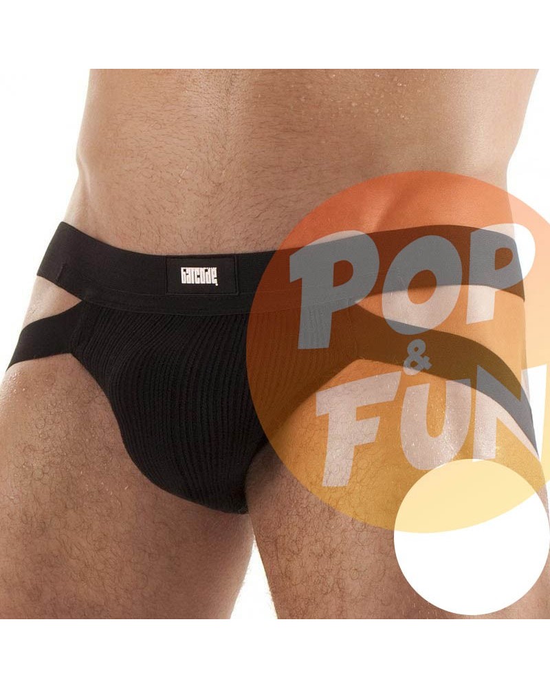 Jockstrap Swim Anton Noir sur Pop and Fun - Sextoys et poppers