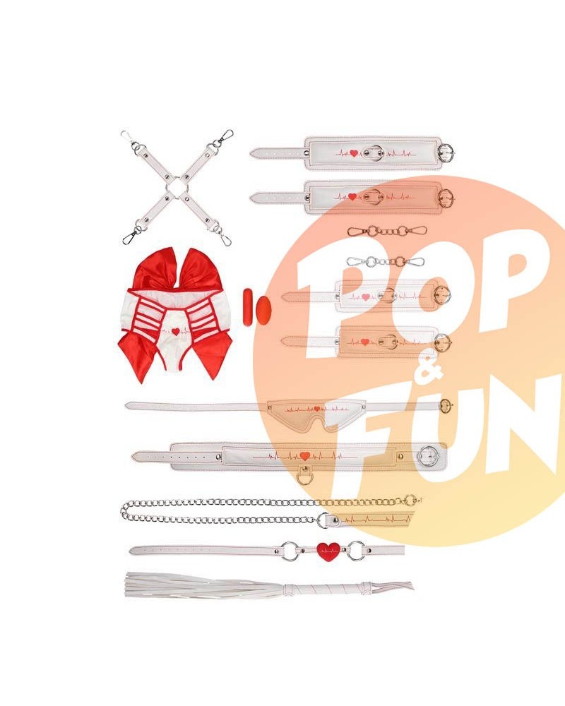 Kit Bondage Infirmiére Ouch! sur Pop and Fun - Sextoys et poppers