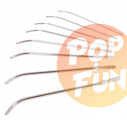 Kit de 8 tiges d'urètre courbées Van Buren 22cm - Diamétres 3 à 7mm sur Pop and Fun - Sextoys et poppers