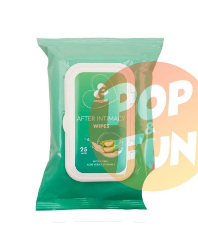 Lingettes nettoyantes After Intimacy x25 sur Pop and Fun - Sextoys et poppers