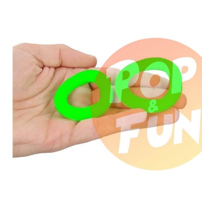 Lot de 2 Cockrings phosphorescents Glow Ring 33mm sur Pop and Fun - Sextoys et poppers
