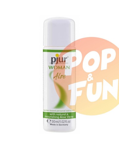 Lubrifiant Aloe Pjur Woman 30ml sur Pop and Fun - Sextoys et poppers