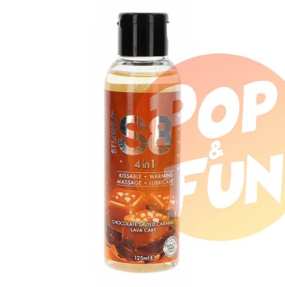 Lubrifiant Comestible Chocolat 4in1 S8 125mL sur Pop and Fun - Sextoys et poppers