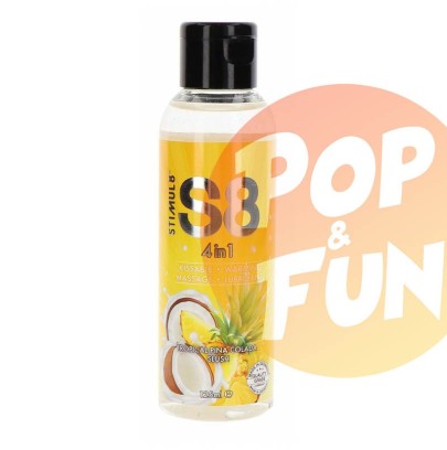 Lubrifiant Comestible Coco Pina Colada 4in1 S8 125mL sur Pop and Fun - Sextoys et poppers