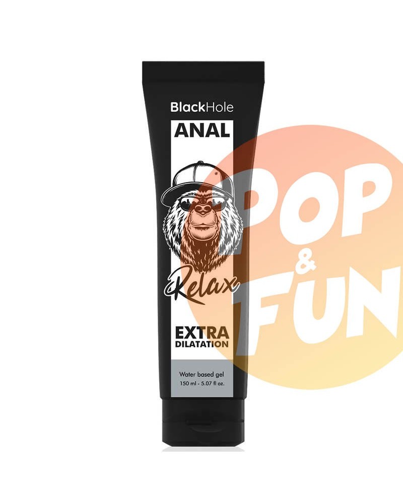 Lubrifiant Relax Black Hole 150ml sur Pop and Fun - Sextoys et poppers