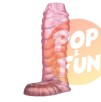 Manchon de pénis Dragscal 13 x 5cm Rose sur Pop and Fun - Sextoys et poppers
