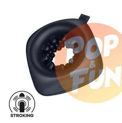 Masturbateur vibrant Ring Stroker Noir sur Pop and Fun - Sextoys et poppers