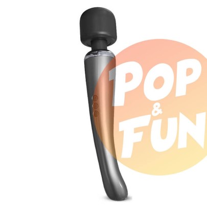 Masturbateur Wand Graphity 30 cm - Tête de 55 mm Gris sur Pop and Fun - Sextoys et poppers