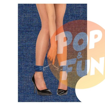 Menottes de chevilles Denim Ouch sur Pop and Fun - Sextoys et poppers