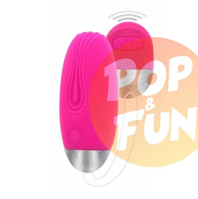 Oeuf vibrant sans fil Funky Egg 7.5 x 3.3cm sur Pop and Fun - Sextoys et poppers