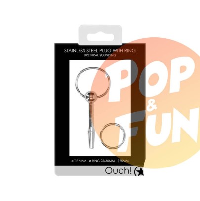 Penis Plug en métal Ouch! sur Pop and Fun - Sextoys et poppers
