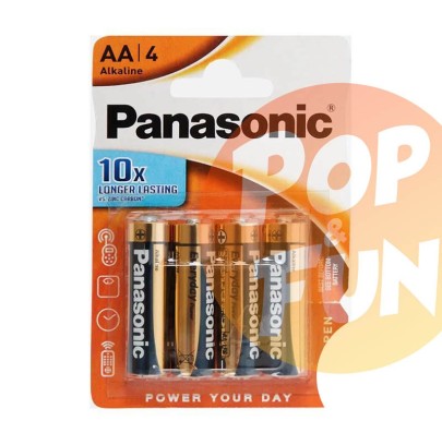 Piles Panasonic AA LR6 x4 sur Pop and Fun - Sextoys et poppers