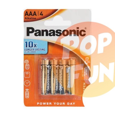 Piles Panasonic AAA x4 sur Pop and Fun - Sextoys et poppers