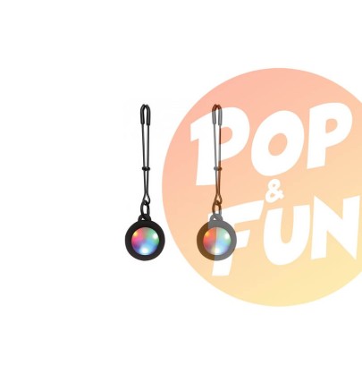 Pince tétons Tweezer Silicone Light Up sur Pop and Fun - Sextoys et poppers