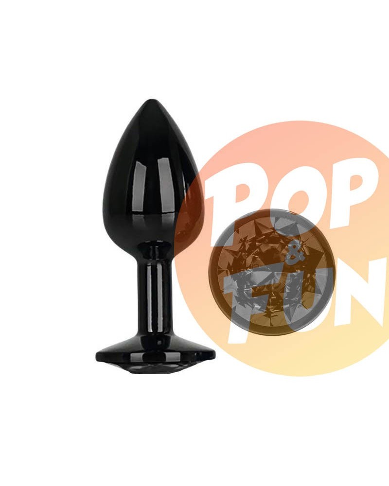 Plug Bijou AfterDark S 6 x 2.7cm Noir sur Pop and Fun - Sextoys et poppers