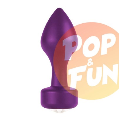 Plug Bijou anal Alu Elegant 6 x 3 cm Violet sur Pop and Fun - Sextoys et poppers